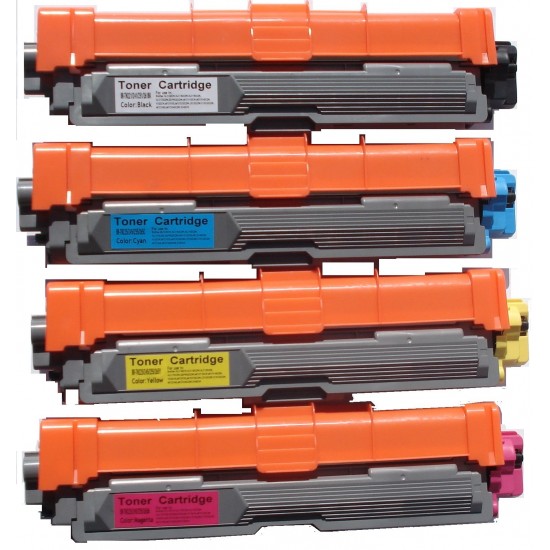 Brother TN251/TN255 Toner Cartridge B/C/M/Y 