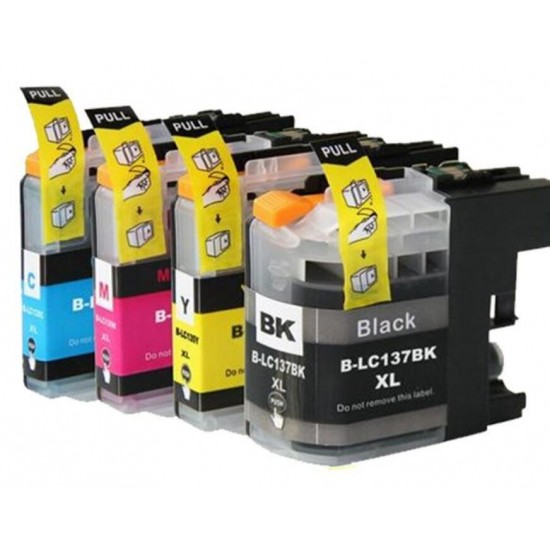 Brother LC135XL ink Cartridges C+M+Y Value Pack
