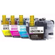 Brother LC432XL Ink Cartridge for Brother MFCJ5340DW, MFCJ5740DW,MFCJ6540DW, MFCJ6740DW, MFCJ6940DW compatible