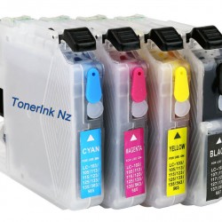 Brother LC133 Refillable ink Cartridge with auto reset chips