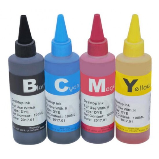 Brother Ink Refill Premium (100ml) BK+C+M+Y