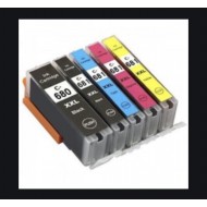 Compatible Canon PGI 680XXL CLI 681XXL Ink Cartridge 5 cartridges set Tonerink brand