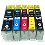 Canon PGBK650 CLI651 XL Ink Cartridge Whole Set