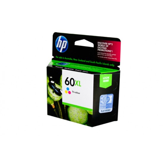 HP 60 Colour XL ink Cartridge - 440 pages