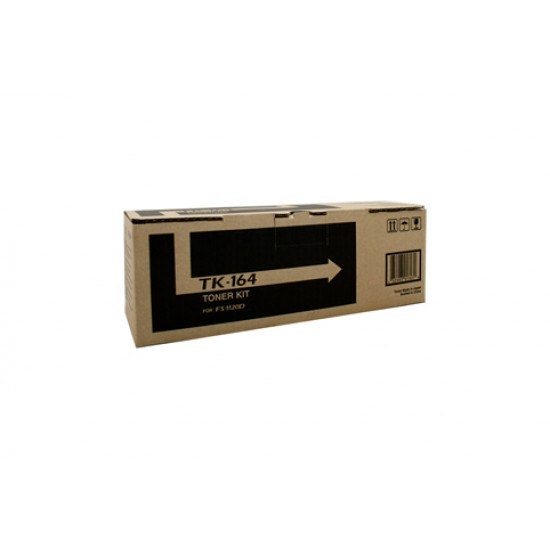 Kyocera TK-164 Black Toner Kit - 2,500 pages