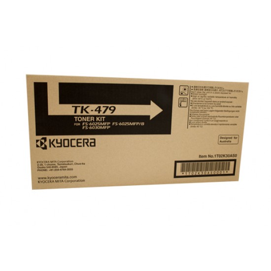 Kyocera TK-479 Black Toner Cartridge - 15,000 pages @ 5%