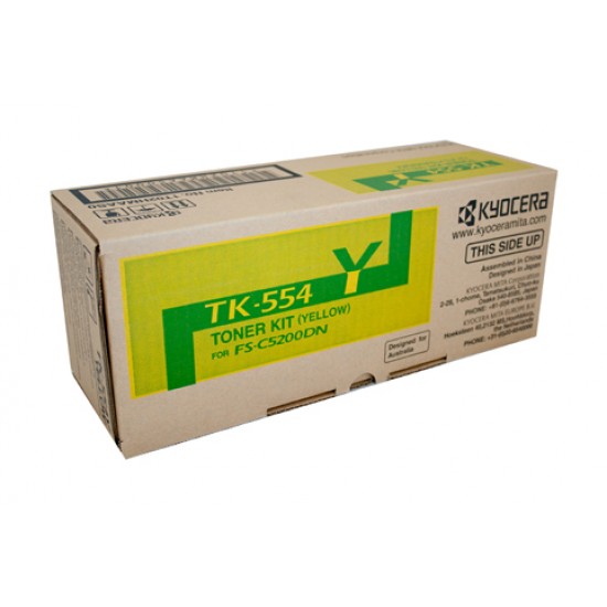 Kyocera FS-C5200DN Yellow Toner Cartridge - 6,000 pages