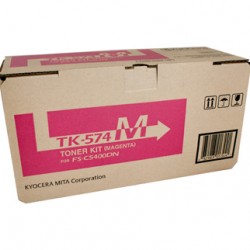 Kyocera FS-C5400DN Magenta Toner Cartridge - 12,000 pages