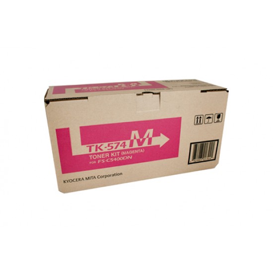 Kyocera FS-C5400DN Magenta Toner Cartridge - 12,000 pages