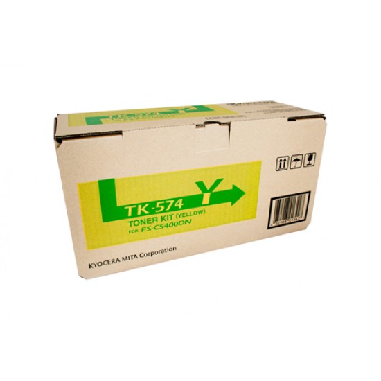 Kyocera FS-C5400DN Yellow Toner Cartridge - 12,000 pages