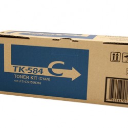 Kyocera FS-C5150DN Cyan Toner Cartridge - 2,800 pages