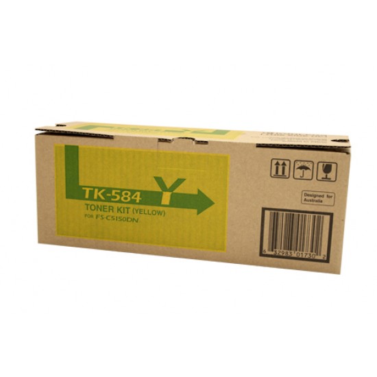 Kyocera FS-C5150DN Yellow Toner Cartridge - 2,800 pages