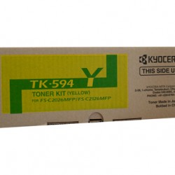 Kyocera FS-C2126MFP / 2026MFP Yellow Toner Cartridge - 5,000 pages