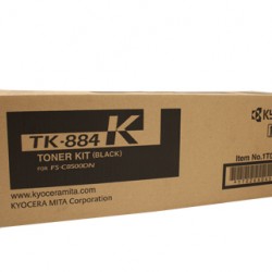 Kyocera TK884 Black Toner Cartridge - 25,000 pages