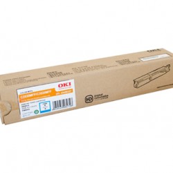 Oki C3530MFP Cyan Toner Cartridge - 2,000 pages