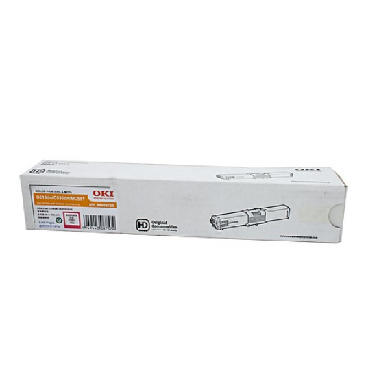 Oki C510DN / C530DN Magenta Toner Cartridge - 5,000 pages