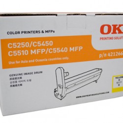 Oki C5250 / 5450 / 5510MFP / 5540MFP Yellow Drum Unit - 22,000 pages