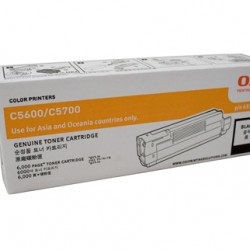 Oki C5600 / 5700 Black Toner Cartridge - 6,000 pages
