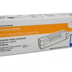 Oki C5600 / 5700 Cyan Toner Cartridge - 2,000 pages