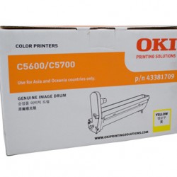 Oki C5600 / 5700 Yellow Drum Unit - 20,000 pages