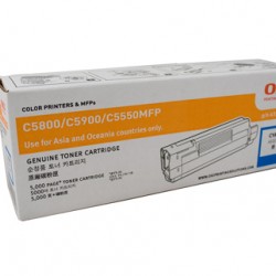 Oki C5800 / 5900 Cyan Toner Cartridge - 5,000 pages