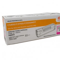 Oki C5800 / 5900 Magenta Toner Cartridge - 5,000 pages