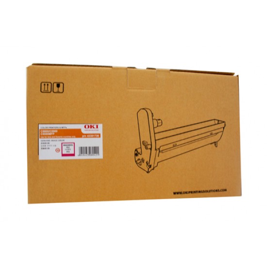 Oki C5800 / 5900 Magenta Drum Unit - 20,000 pages