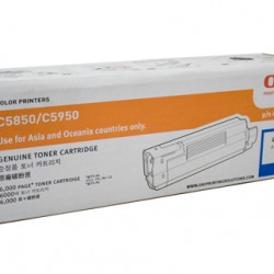 Oki C5850 / 5950 Cyan Toner Cartridge - 6,000 pages