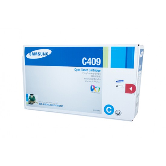 Samsung CLP-310 / CLP-315 / CLX-3170 / CLX-3175 Cyan Toner Cartridge - 1,000 pages @ 5%