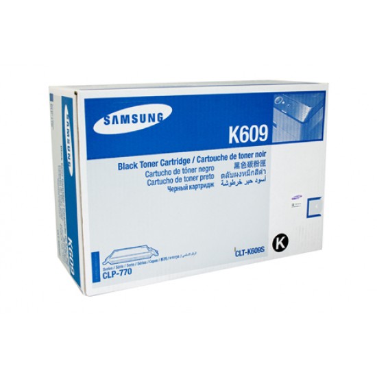 Samsung CLT-K609S Black Toner Cartridge - 7,000 pages @ 5%