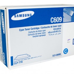 Samsung CLT-C609S Cyan Toner Cartridge - 7,000 pages @ 5%