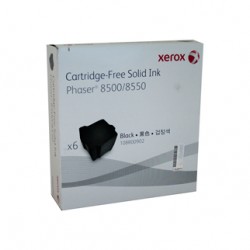 Xerox Phaser 8500 / 8550 Black Ink Sticks - 6 Pack - 6,000 pages