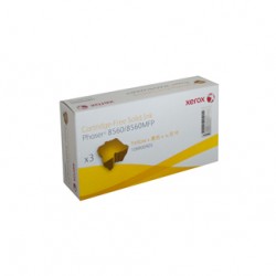 Xerox Phaser 8560 / 8560MFP Yellow Ink Sticks - 3 Pack - 3,400 pages