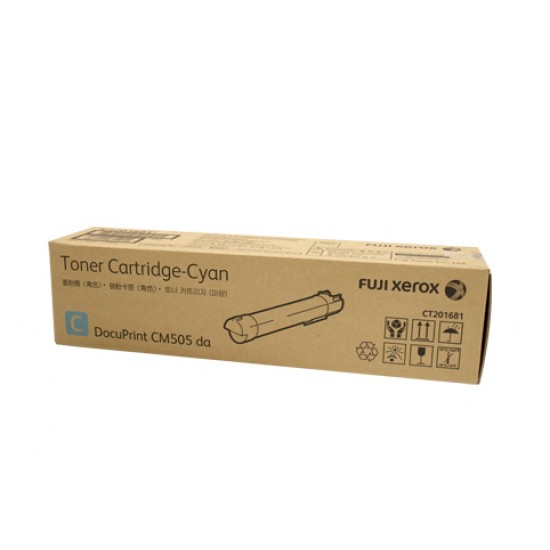 Xerox DocuPrint CM505 Cyan Toner Cartridge - 12,000 pages