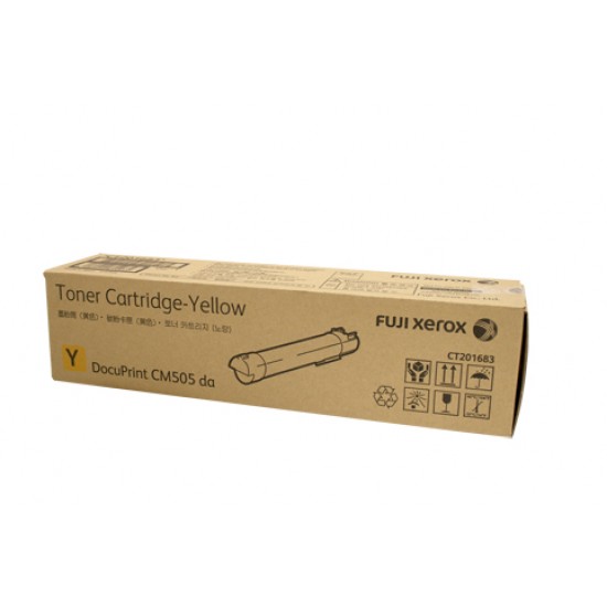 Xerox DocuPrint CM505 Yellow Toner Cartridge - 12,000 pages