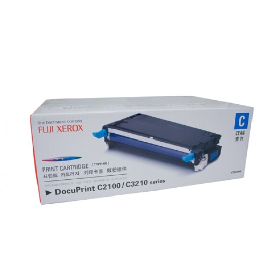 Xerox DocuPrint C2100 Cyan Toner Cartridge - 6,000 pages