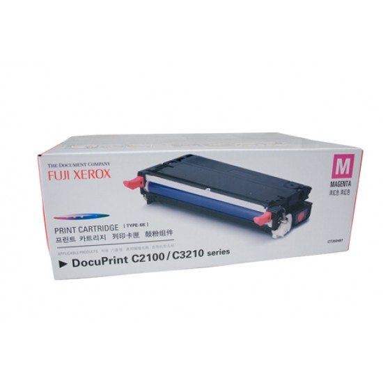 Xerox DocuPrint C2100 Magenta Toner Cartridge - 6,000 pages