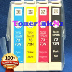 Epson 73N Ink Cartridge Compatible BK+C+M+Y