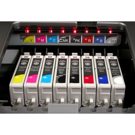 Epson T0540/1/2/3/4/7/8/9 Ink Cartridges for R1800 / R800 Epson T0540/1/2/3/4/7/8/9 Ink Cartridges for R1800 / R800