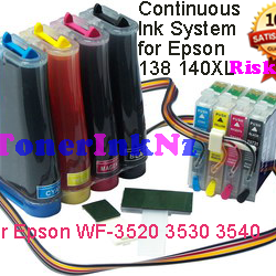 Epson WF-3520/3530/3540 Compatible CISS for138 140