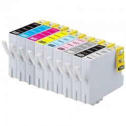 Epson R2400 Ink T0591/2/3/4/5 /6/7/8/9 Compatible
