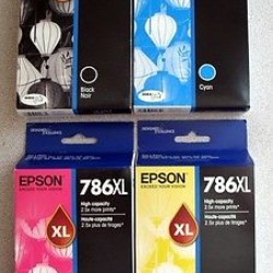 EPSON 786XL 786 Ink cartridge BK/C/M/Y compatible 