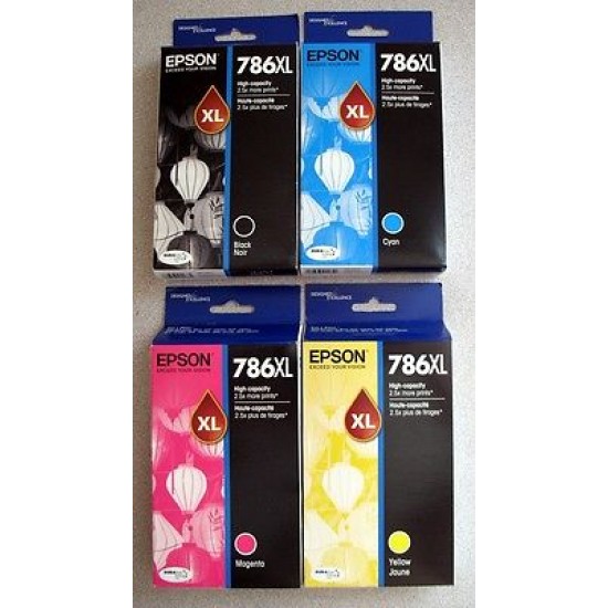 EPSON 786XL 786 Ink cartridge BK/C/M/Y compatible 