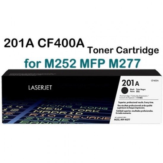 HP m252dw toner cartridge 201A CF400A Tonerink Brand Compatible