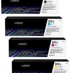 HP 201X CF400X+CF401X+CF402X+CF403X Toner Cartridge Full Set