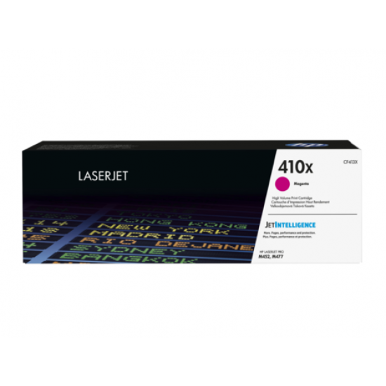 HP 410X CF413X High Yield Magenta Toner Cartridge