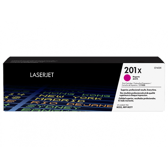 HP 201X CF403X Magenta Toner Cartridge