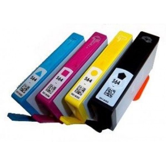 HP 564XL Ink Cartridge BK+C+Y+M Compatible Tonerink Brand