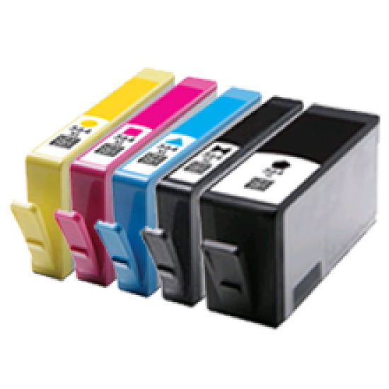 HP 564XL Ink Cartridge BK+PBK+C+Y+M  Compatible