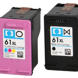 HP 61XL BK+TriColor Compatible FullSet Ink Cartridge